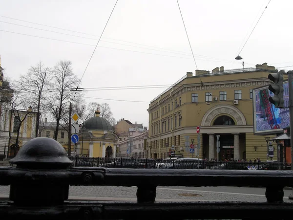 Fragment miejskiego zespołu Airportcity St. Petersburg — Zdjęcie stockowe