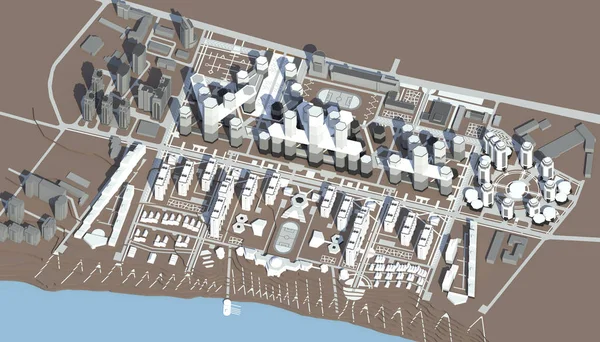 Geleceğin Şehri. Bir model şehir mahalleleri