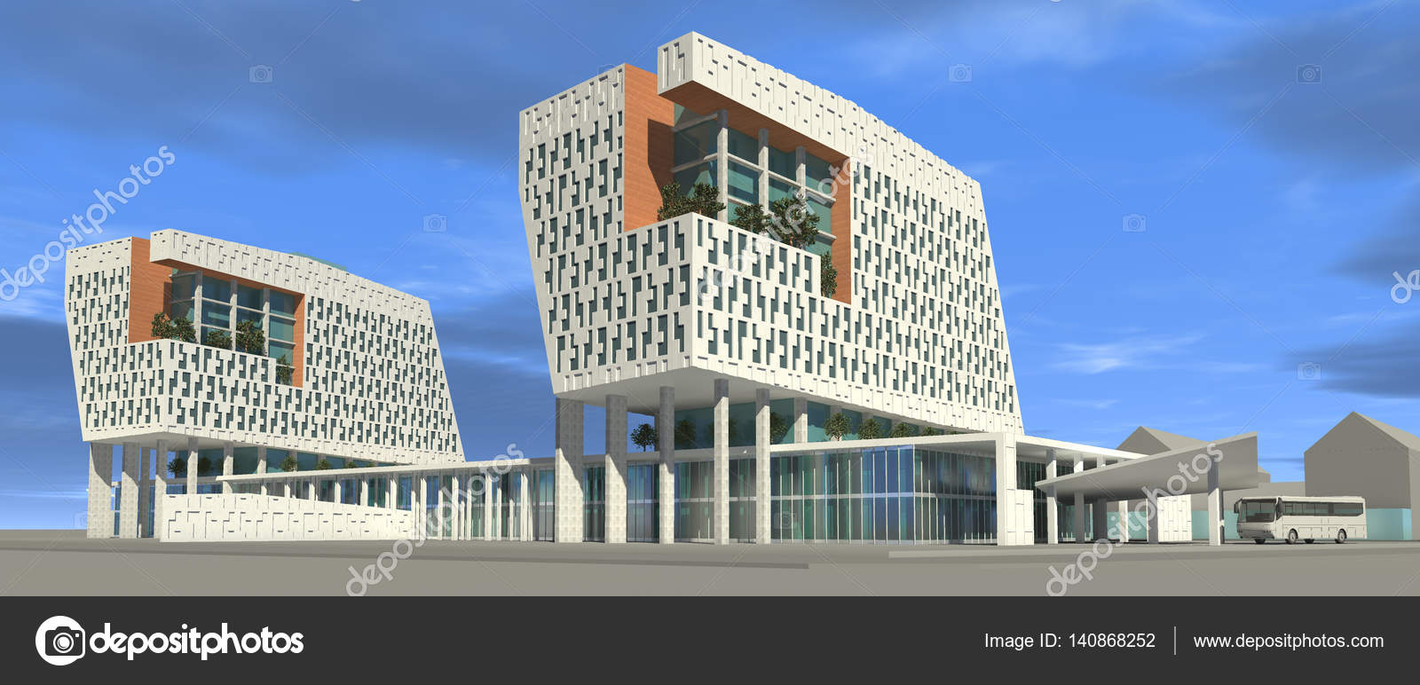 Modern public buildings Modern public buildings