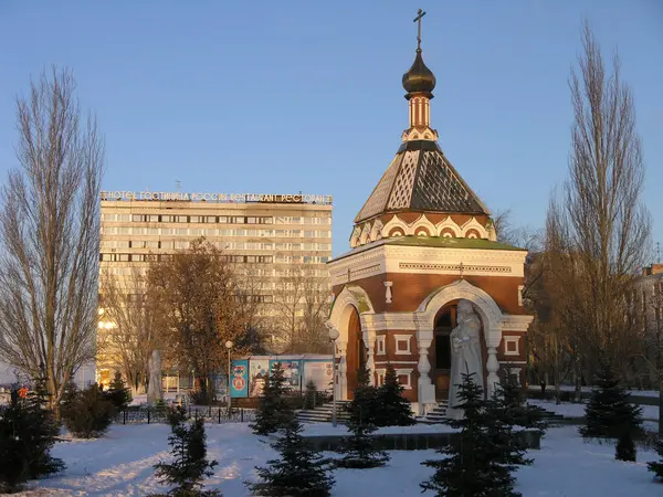 Architectonische bezienswaardigheden van de stad van Samara — Stockfoto