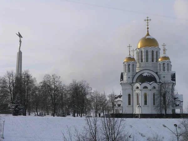 Architectural sights of the city of Samara — Stock Photo, Image