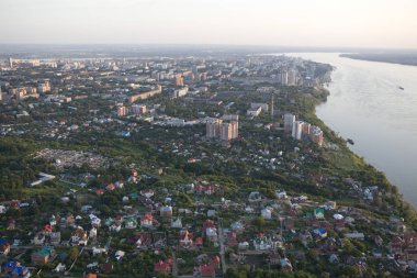 Samara ve çevresini havadan kenti