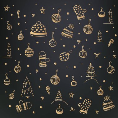 güzel Noel kartı tasarımı