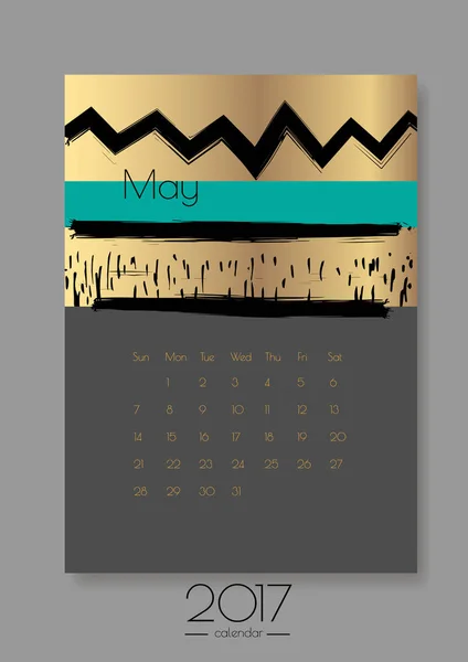 Χρωματιστά ημερολόγιο κάρτα — Διανυσματικό Αρχείο