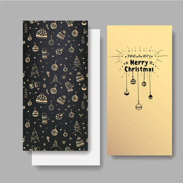 güzel neşeli Noel kartı