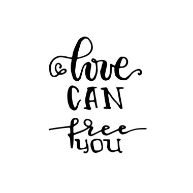 Elle çizilmiş yazı kartı