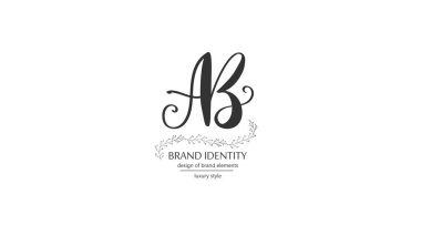Bağlı harfler Ab Logo 