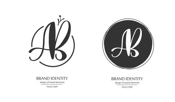 Bağlı harfler Ab Logo 