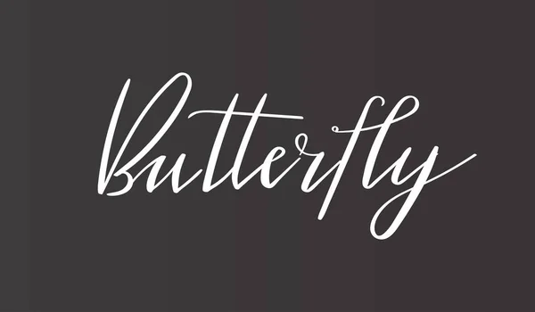 Butterfly logo, sjabloon — Stockvector