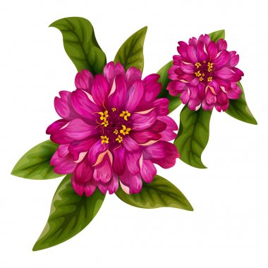 Davet ve tebrik kartı tasarımı için renkli vintage çiçek buketi