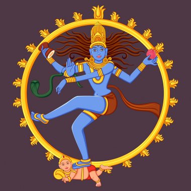 Hint Lord Shiva Nataraja heykel heykeli