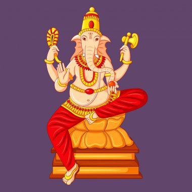Hint Lord Ganesha heykel heykeli