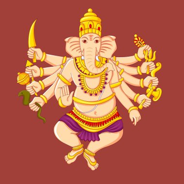 Hint Lord Ganesha heykel heykeli