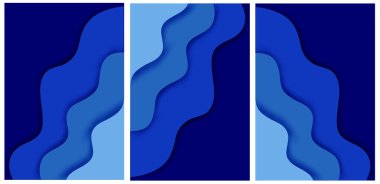 Satılık reklam afişi için kağıt kesimi şablon arka planı