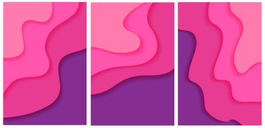 Satılık reklam afişi için kağıt kesimi şablon arka planı