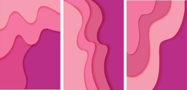 Satılık reklam afişi için kağıt kesimi şablon arka planı