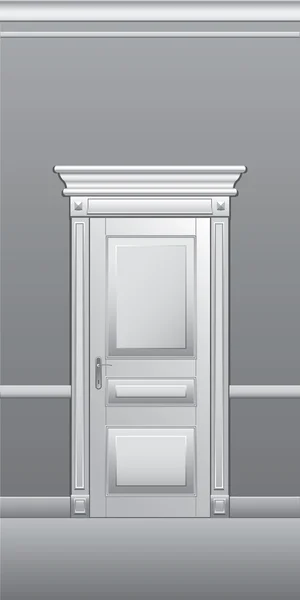 Puerta, detalle arquitectónico — Vector de stock