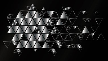 Soyut geometrik, vektör arka plan üçgen ile.
