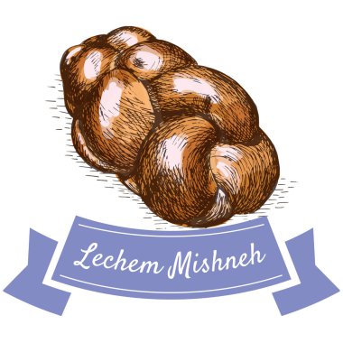 Lechem Mişna renkli resimde.