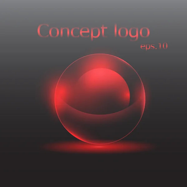 Vecteur 3d concept logo eps10 — Image vectorielle