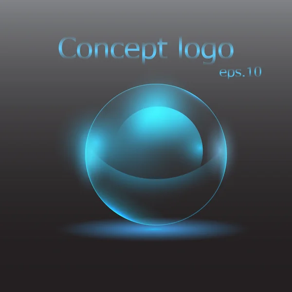ベクトル 3 d 概念のロゴ eps10 — ストックベクタ