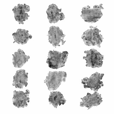 su renk fırçaların kümesi