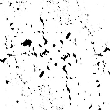 Hasarlı grunge dokusu. Dekorasyon için vektör arkaplanı. Eski tasarım