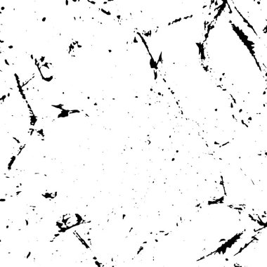 Dekorasyon için vektör arka plan. Hasarlı grunge dokusu. Soyut tasarım