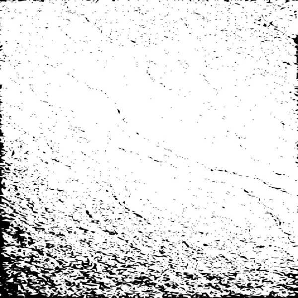 Texture Détresse Grunge Fond Abstrait Vecteur Modèle Noir Blanc — Image vectorielle