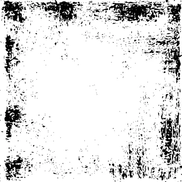 Grunge Distress Texture Vector Fundo Abstrato Padrão Preto Branco —  Vetores de Stock