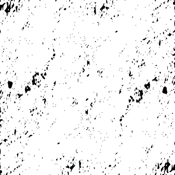 Grunge Distress Texture Vector Fundo Abstrato Padrão Preto Branco — Vetor de Stock