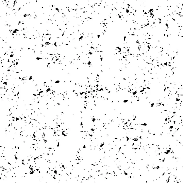 Texture Détresse Grunge Fond Abstrait Vecteur Modèle Noir Blanc — Image vectorielle