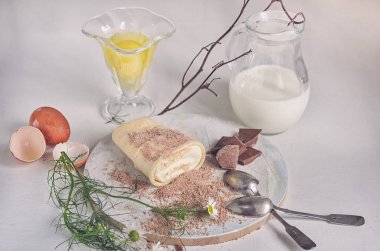 yapma dondurma, yumurta, krema, çikolata