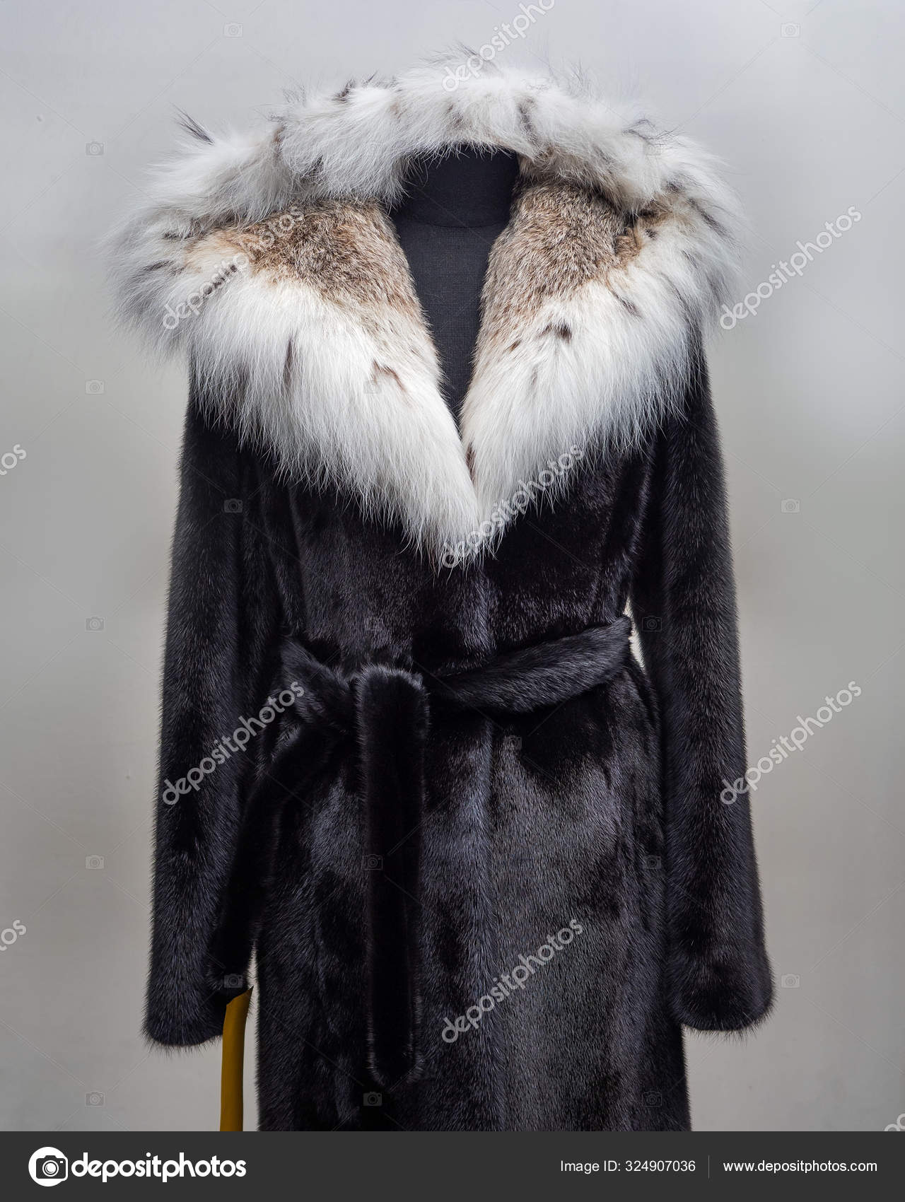 beaver lamb coat