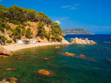 Cala del Crit, gizli Costa Brava, Mediterranean beach