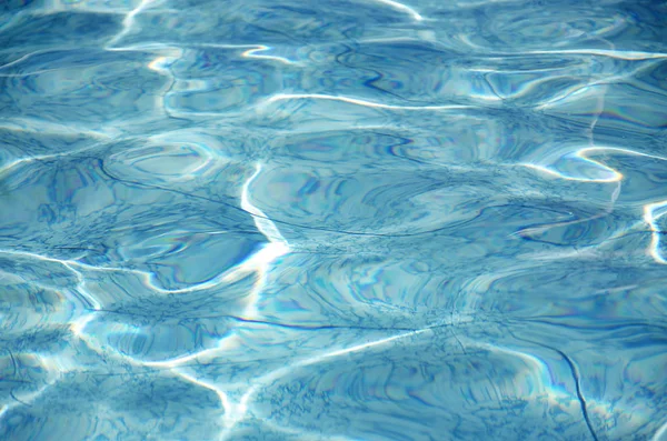 Resumo fundo de água azul — Fotografia de Stock