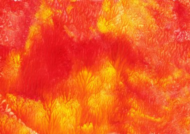 Soyut el yapımı desen, çok renkli arka plan, gouache, suluboya, yağlı boya boya, fantastik manzara, yaratıcılık, montaj, tasarım için