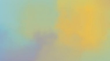 Güzel Sıvı Soyut Gradyan Akıcı Animasyon Kusursuz Mavi Sarı Renkler. Sıvı Gradyan Moda Moda Renkleri Hareketi Grafikleri Modern Arkaplan. 4k Ultra HD 3840x2160.