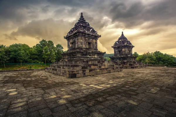 Barong Tempel Candi Barong Talet Hindu Candi Tempel Ligger Cirka — Stockfoto