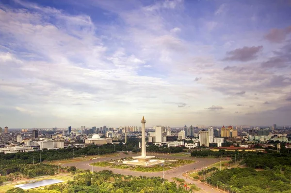 Jakarta Hivatalosan Különleges Főváros Régió Jakarta Főváros Indonézia Jakarta Indonézia — Stock Fotó