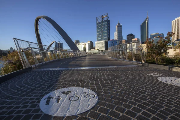 Elizabeth Quay Proyecto Desarrollo Distrito Central Negocios Perth Australia Ubicada —  Fotos de Stock