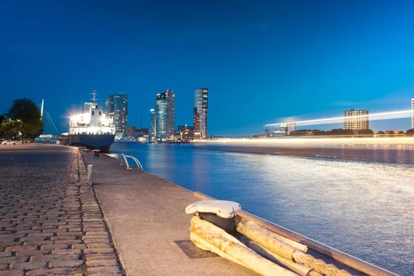 Old passenger ship adopted to museum — Stock Photo, Image