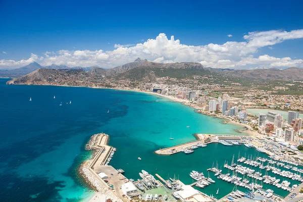 Paesaggio della costa blu — Foto Stock