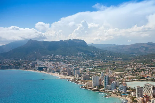 Paisagem da costa azul — Fotografia de Stock