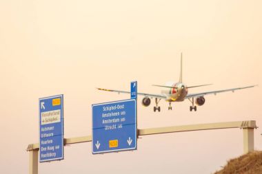 Uçak manzarası gündoğumu