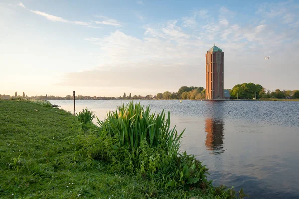 Gyönyörű Kilátás Aalsmeer Épület Amszterdam — Stock Fotó