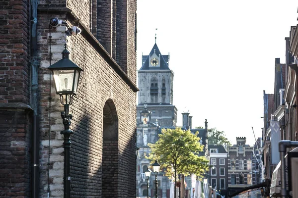 Bela Vista Centro Histórico Cidade Delft — Fotografia de Stock