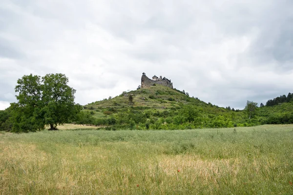 Castelo Boldogko Topo Colina Boldogkovaralja Hungria — Fotografia de Stock