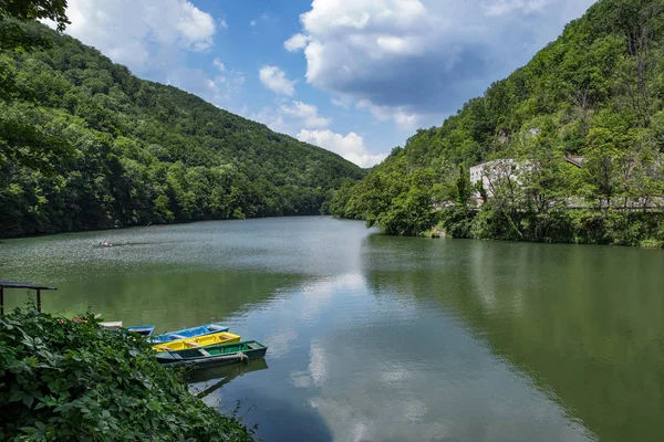 Csónakázás, Lillafüred, Magyarország — Stock Fotó