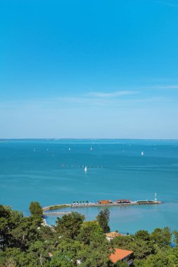 Bağlantı noktası Tihany Balaton Gölü, Macaristan
